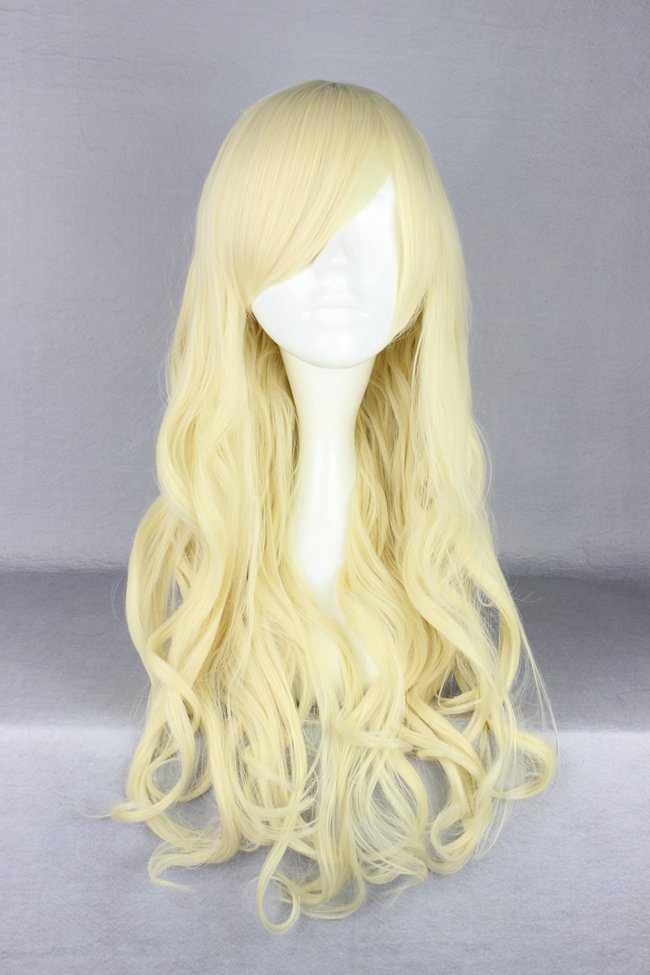wavy 28 Inches Capless 120% Synthetic Hair
